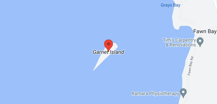 map of 1030 GARNET Island